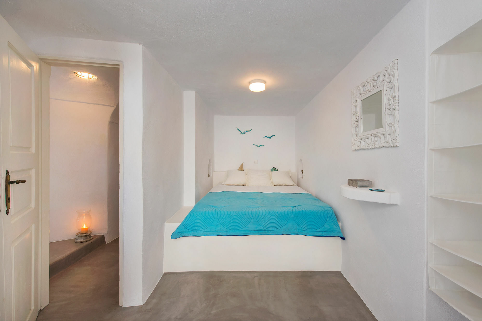 White Cave Private Villa Pyrgos Kallistis Bagian luar foto