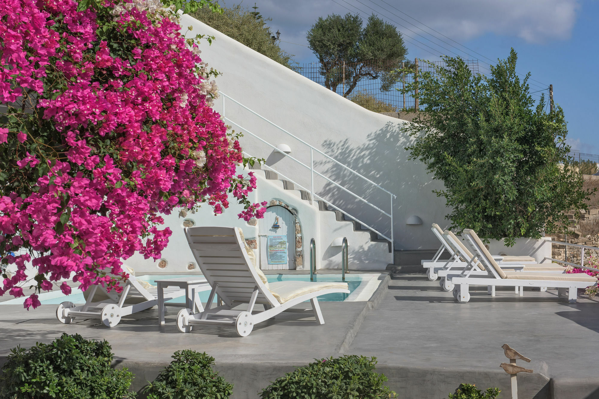 White Cave Private Villa Pyrgos Kallistis Bagian luar foto